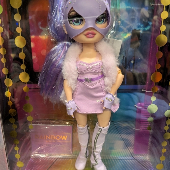 Rainbow High Costume Ball Doll - Purple - Picture 6 of 13